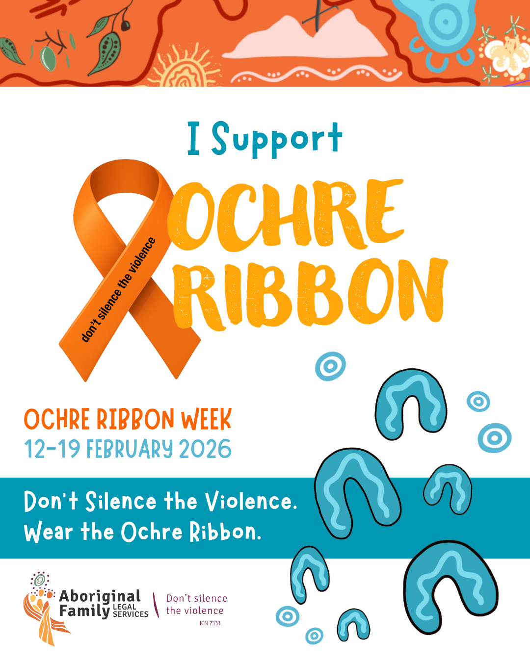 Ochre Ribbon – Aboriginal Family Legal Services